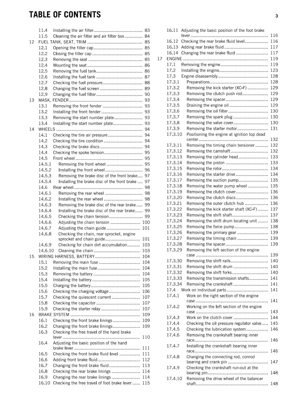KTM 2012 - 350 SX-F CAIROLI REPLICA XC-F - WORKSHOP SERVICE REPAIR MANUAL