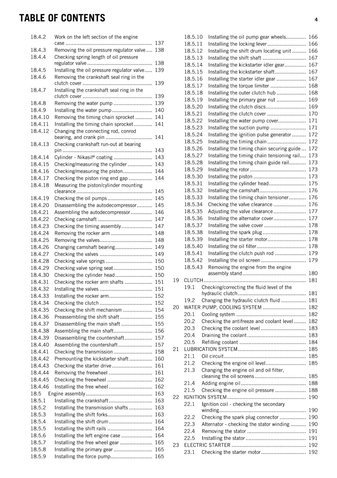 KTM 2012 - 450 500 EXC SIX DAYS XC-W - WORKSHOP SERVICE REPAIR MANUAL