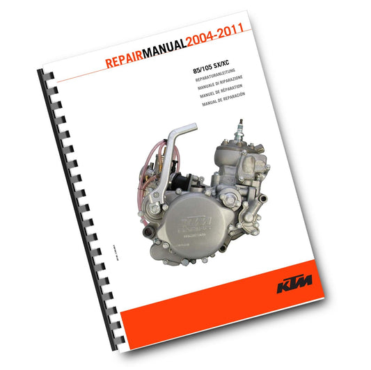 KTM 2011 - 85 105 SX XC - ENGINE - WORKSHOP SERVICE REPAIR MANUAL