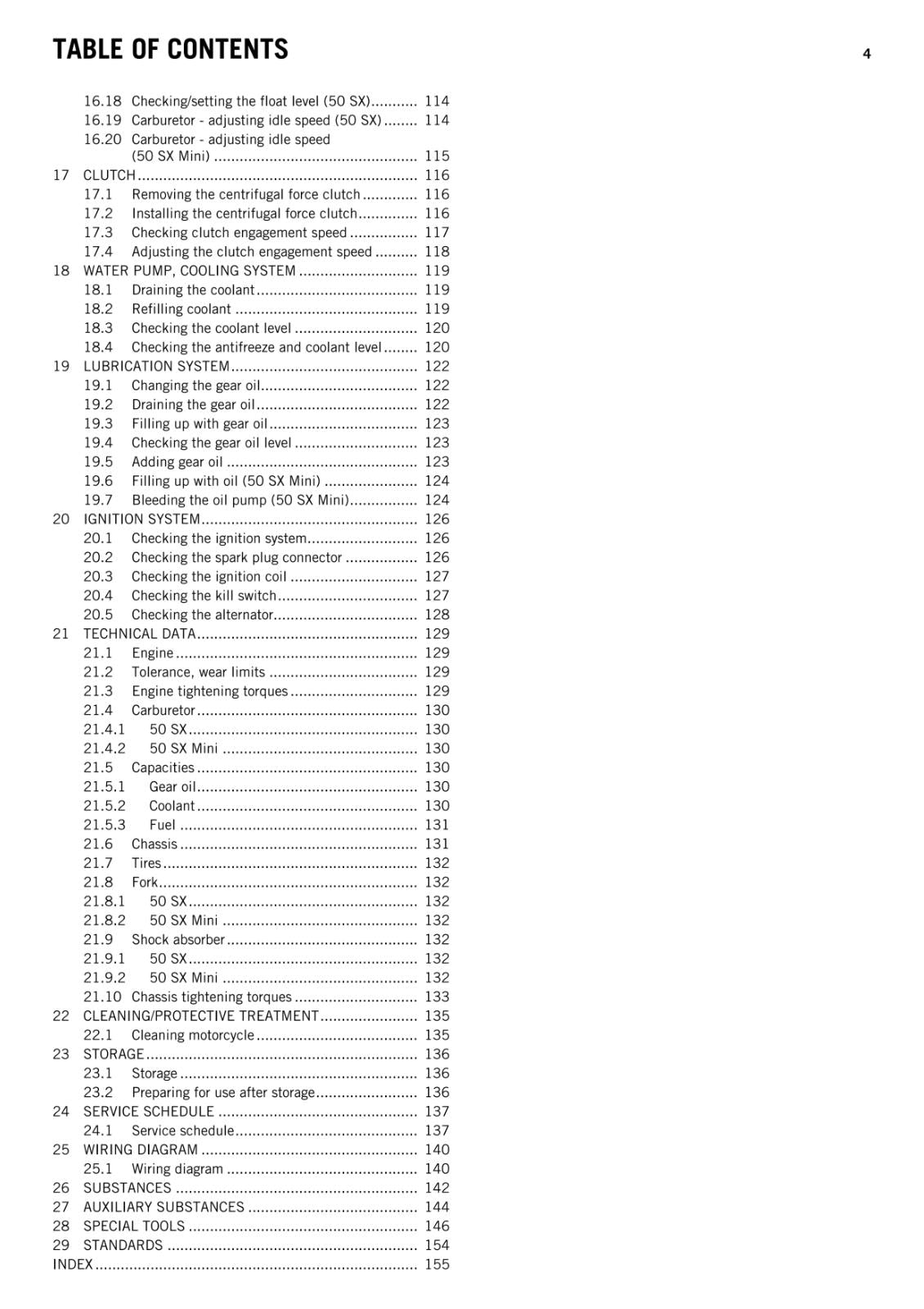KTM 2011 - 50 SX MINI - WORKSHOP SERVICE REPAIR MANUAL