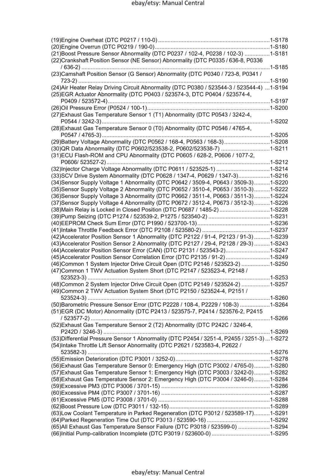 KUBOTA - DIAGNOSIS MANUAL - COMMON RAIL SYSTEM - V3800 CR TE4B TIE4B - HYUNDAI