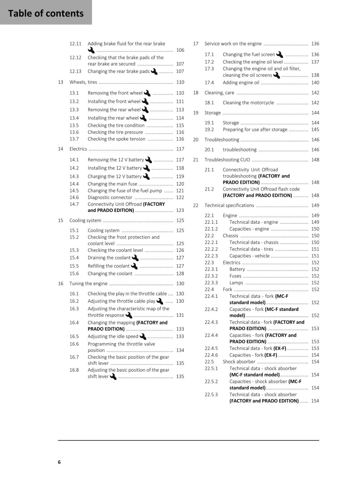 GASGAS 2025 OWNERS MANUAL - MC EX 450F PRADO FACTORY EDITION