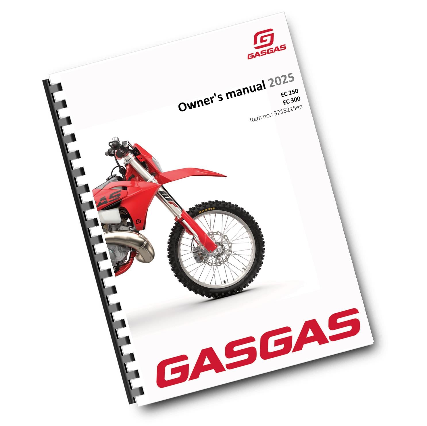 GASGAS 2025 OWNERS MANUAL - EC 250 300