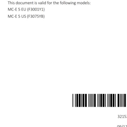 GASGAS 2025 OWNERS MANUAL - MC-E 5