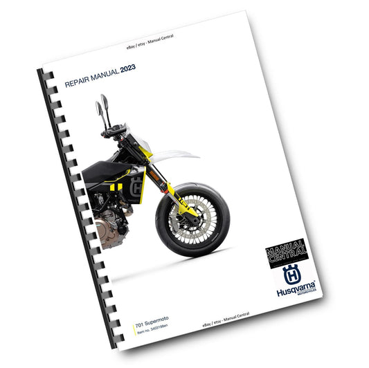 100GSM - HUSQVARNA 2023 - 701 SUPERMOTO EU - REPAIR WORKSHOP SERVICE MANUAL