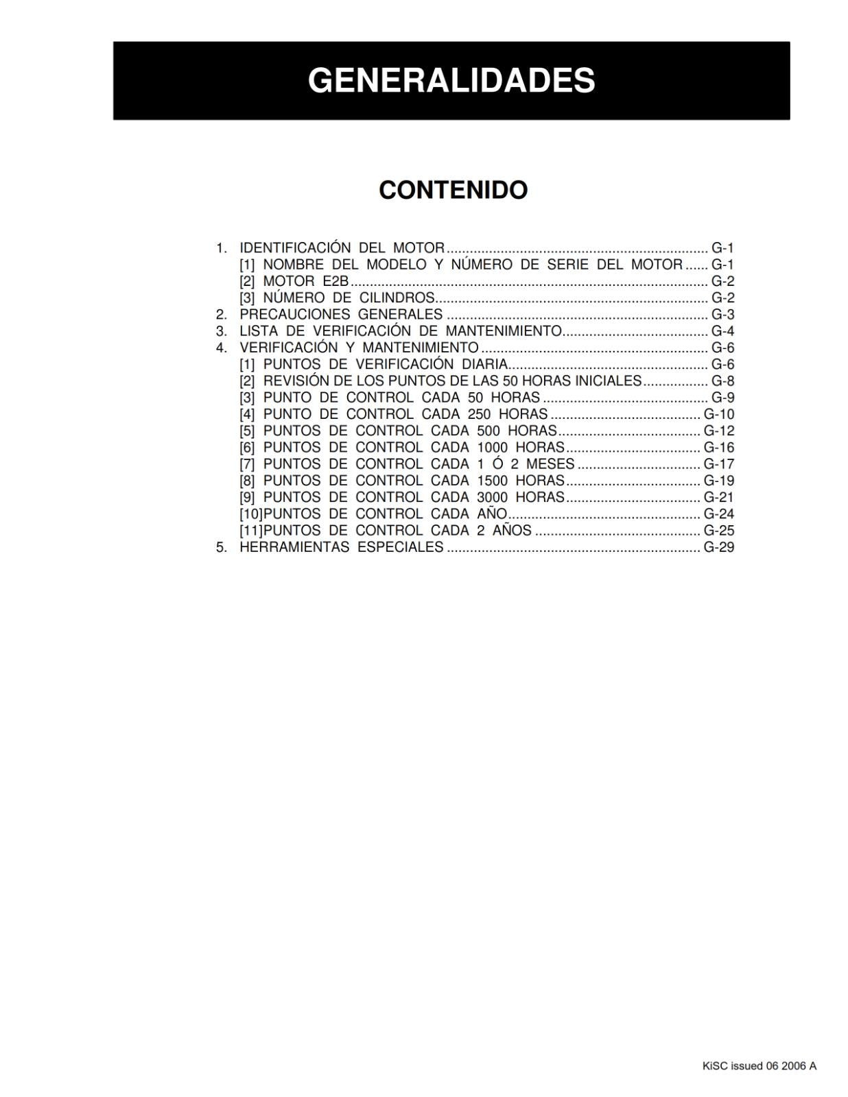 SPANISH - KUBOTA V3300-E2B V3300-T-E2B - MANUAL DE TALLER - MOTORES DIESEL