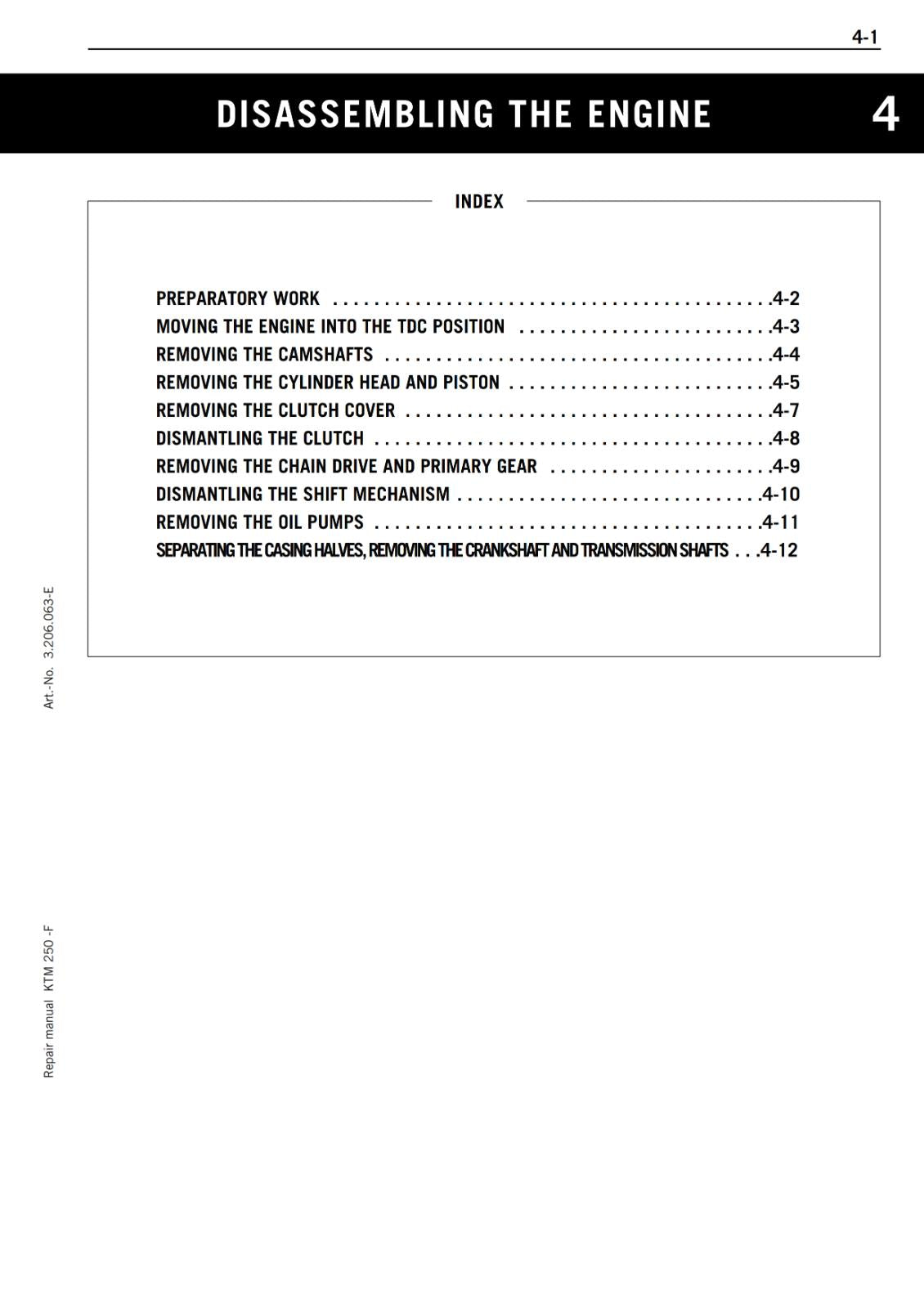 KTM 2005-2010 250 SX-F EXC-F SIX DAYS XCF-W XC-F SXS-F - WORKSHOP SERVICE REPAIR