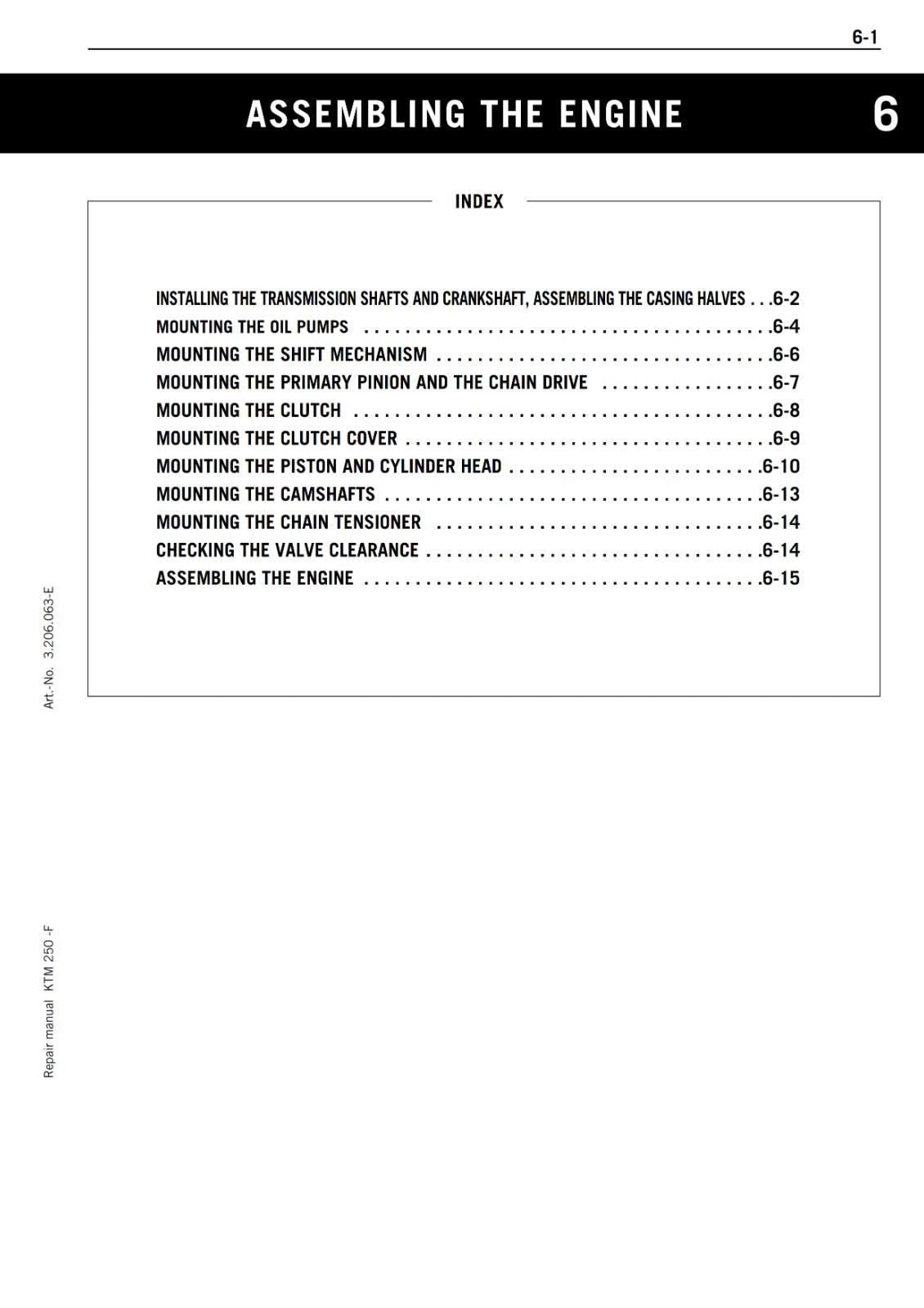 KTM 2005-2010 250 SX-F EXC-F SIX DAYS XCF-W XC-F SXS-F - WORKSHOP SERVICE REPAIR
