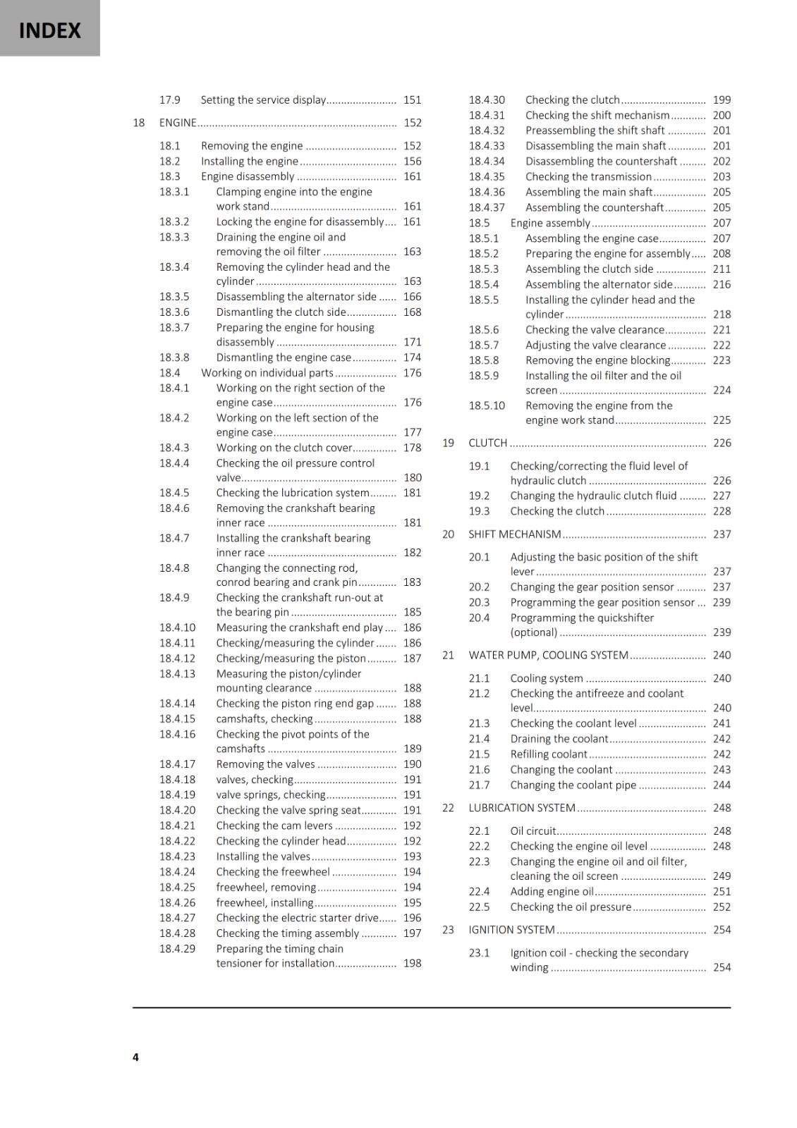 GASGAS 2024 EC 250F SERVICE WORKSHOP REPAIR MANUAL