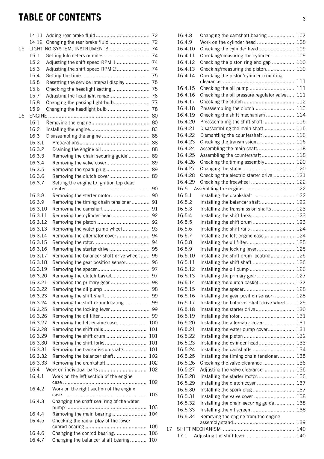KTM 2011 - 125 DUKE EU DE - WORKSHOP SERVICE REPAIR MANUAL