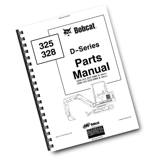 BOBCAT 325 328 D SERIES PARTS MANUAL
