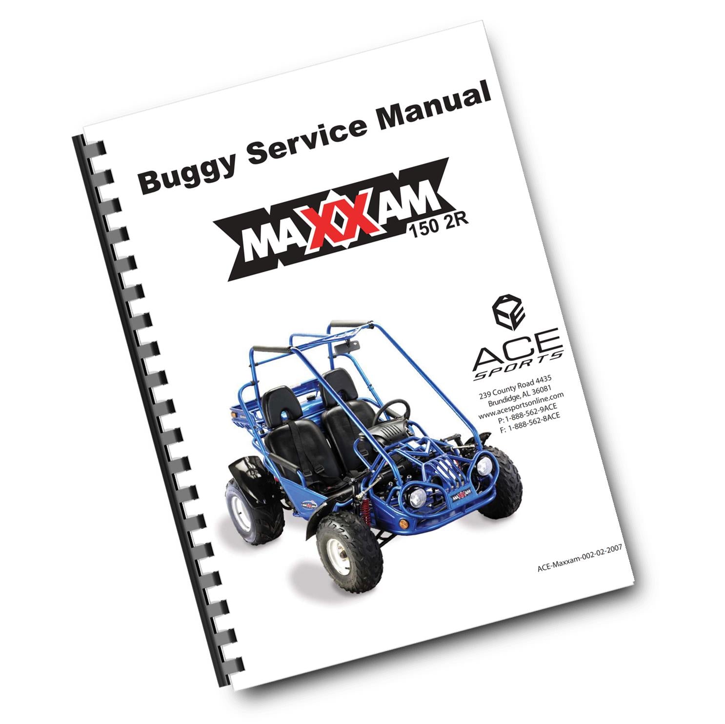 ACE MAXXAM 150 2R - WORKSHOP SERVICE REPAIR MANUAL