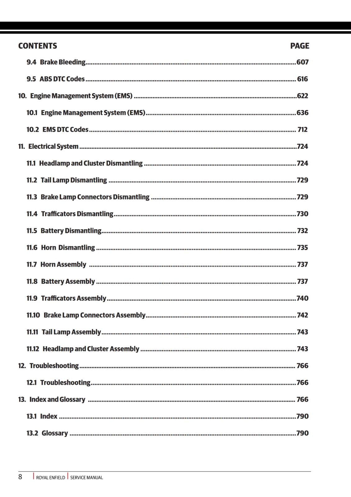 pages 531 to 731 only - ROYAL ENFIELD - CONTINENTAL GT / INTERCEPTOR 650 TWIN