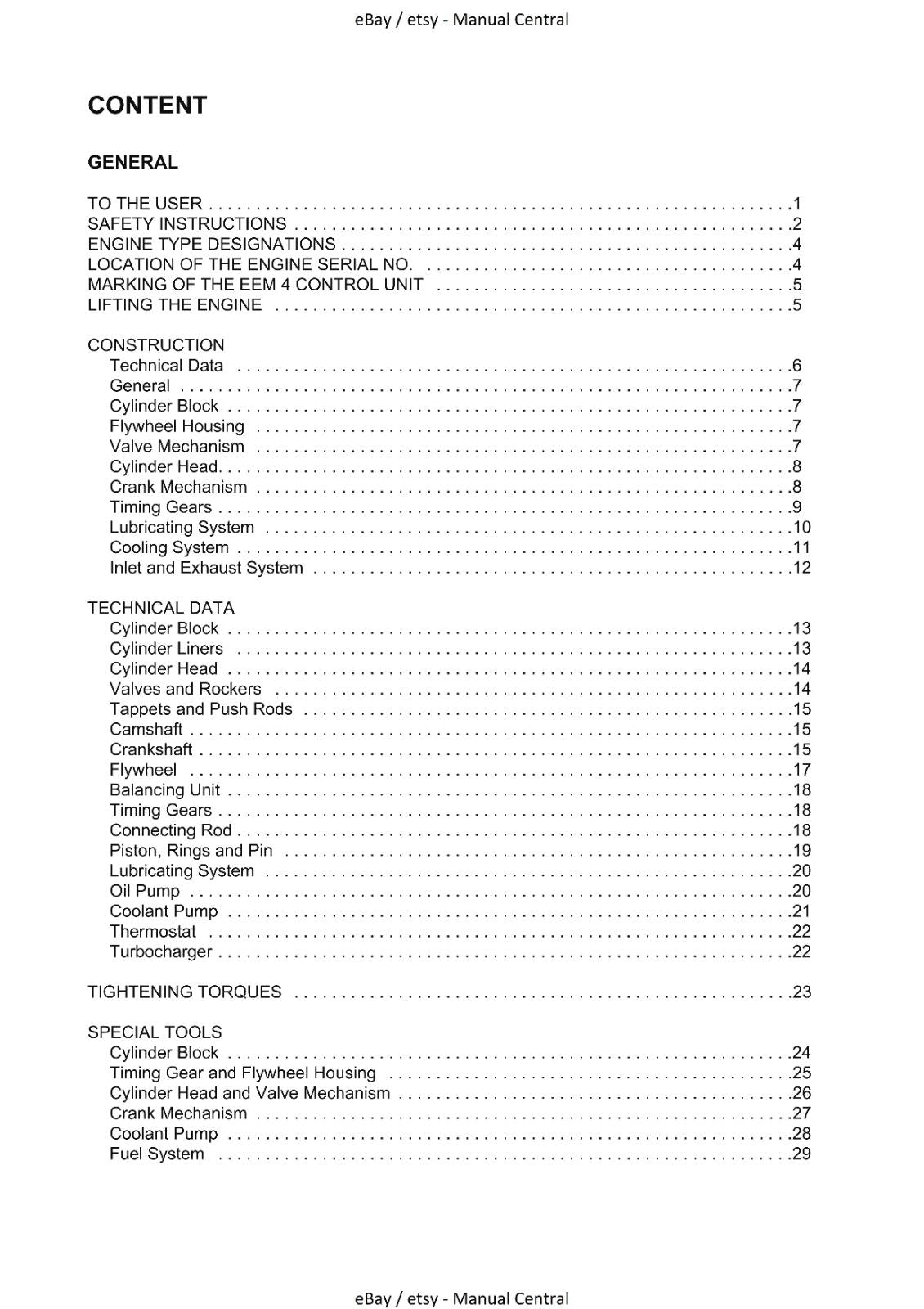 AGCO SISU POWER - 4TH GENERATION ENGINES - WORKSHOP SERVICE REPAIR MANUAL