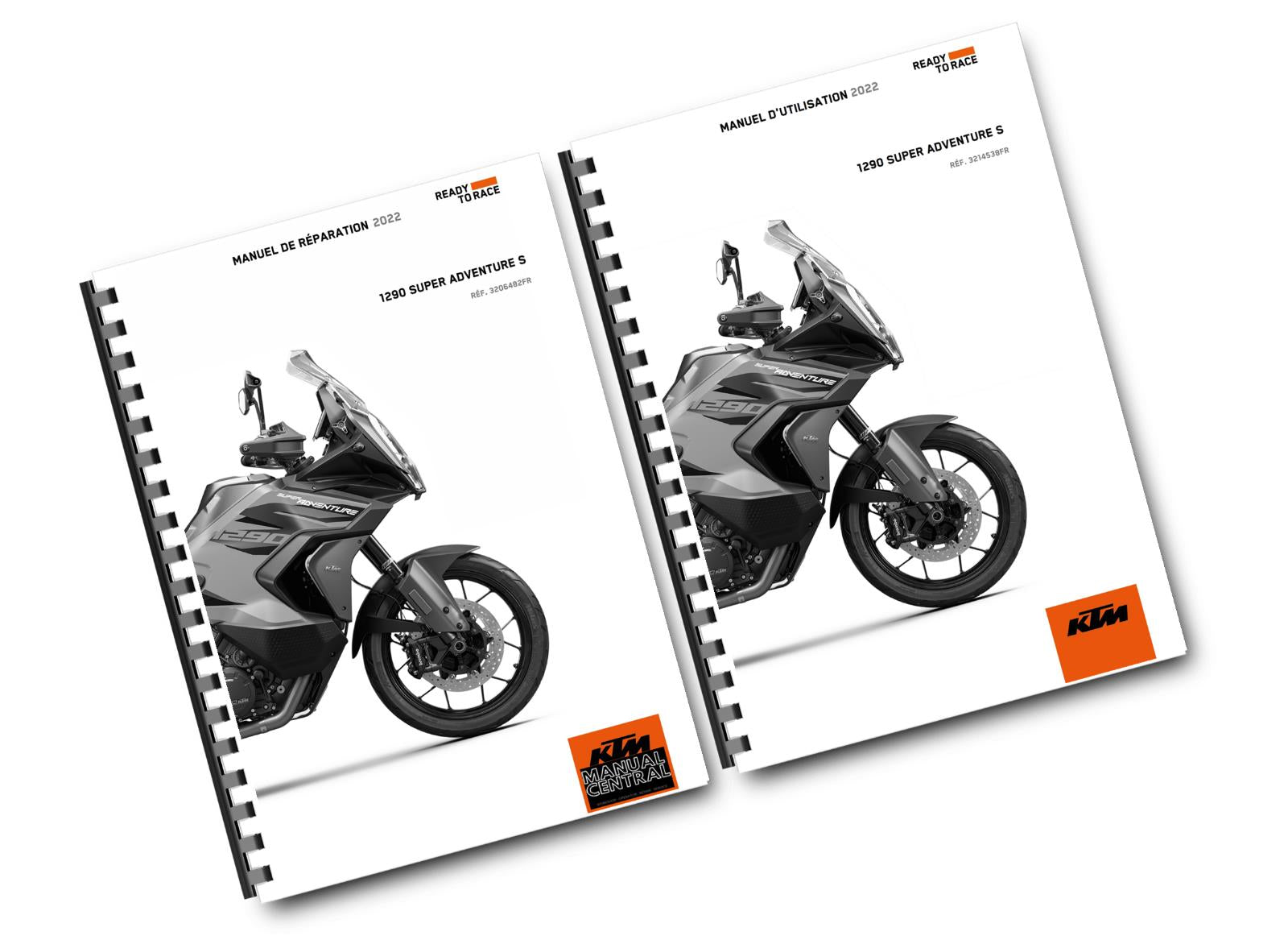 FRENCH LANGUAGE - KTM 2022 - 1290 SUPER ADVENTURE S - 2 MANUAL SET