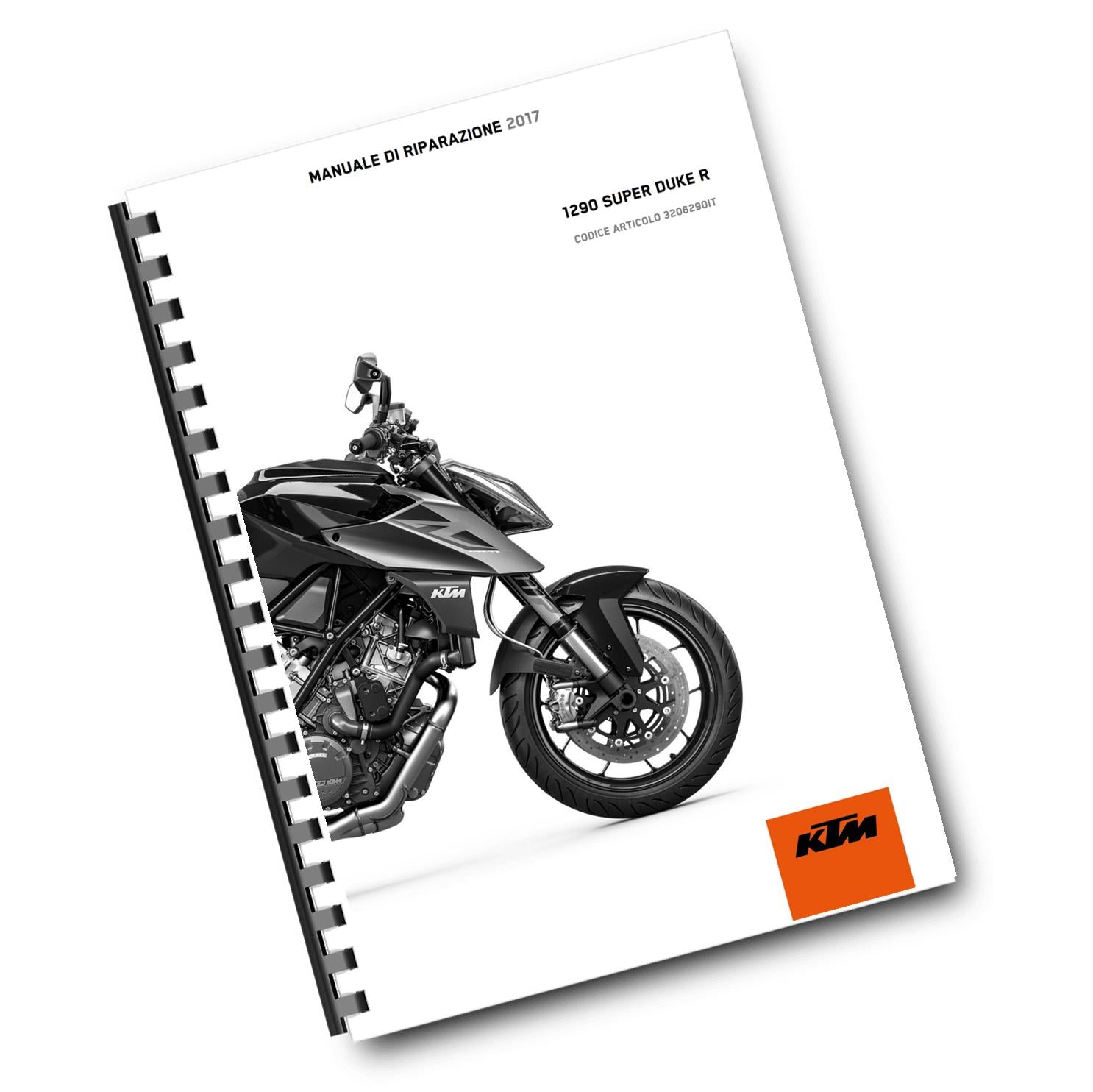 ITALIAN LANGUAGE - KTM 2017 - 1290 SUPER DUKE R - MANUALE DI RIPARAZIONE