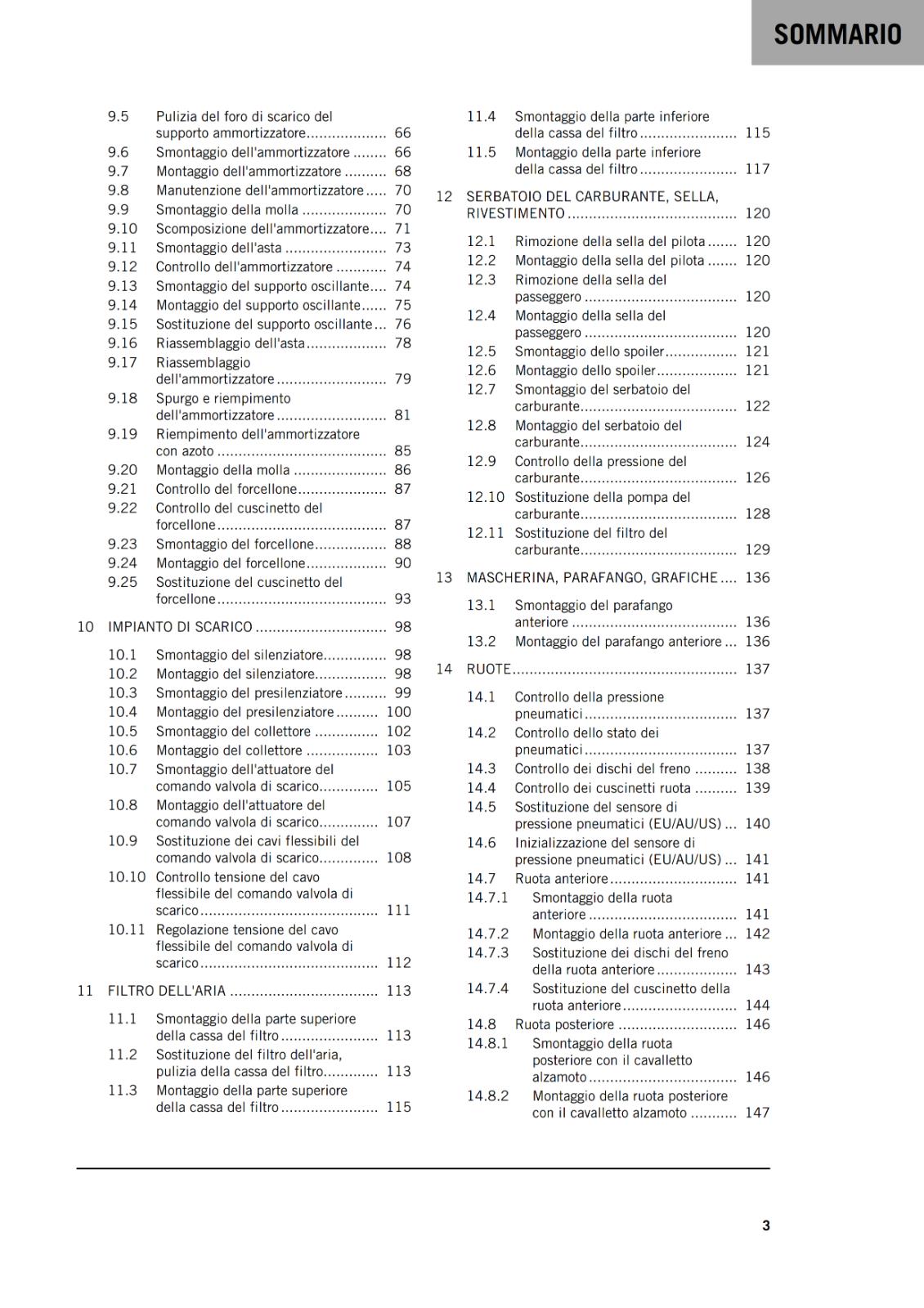 ITALIAN LANGUAGE - KTM 2017 - 1290 SUPER DUKE R - MANUALE DI RIPARAZIONE