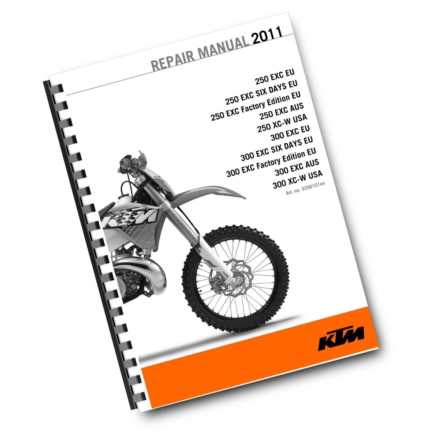 KTM 2011 - 250 300 EXC SIX DAYS FACTORY XC-W - WORKSHOP SERVICE REPAIR MANUAL