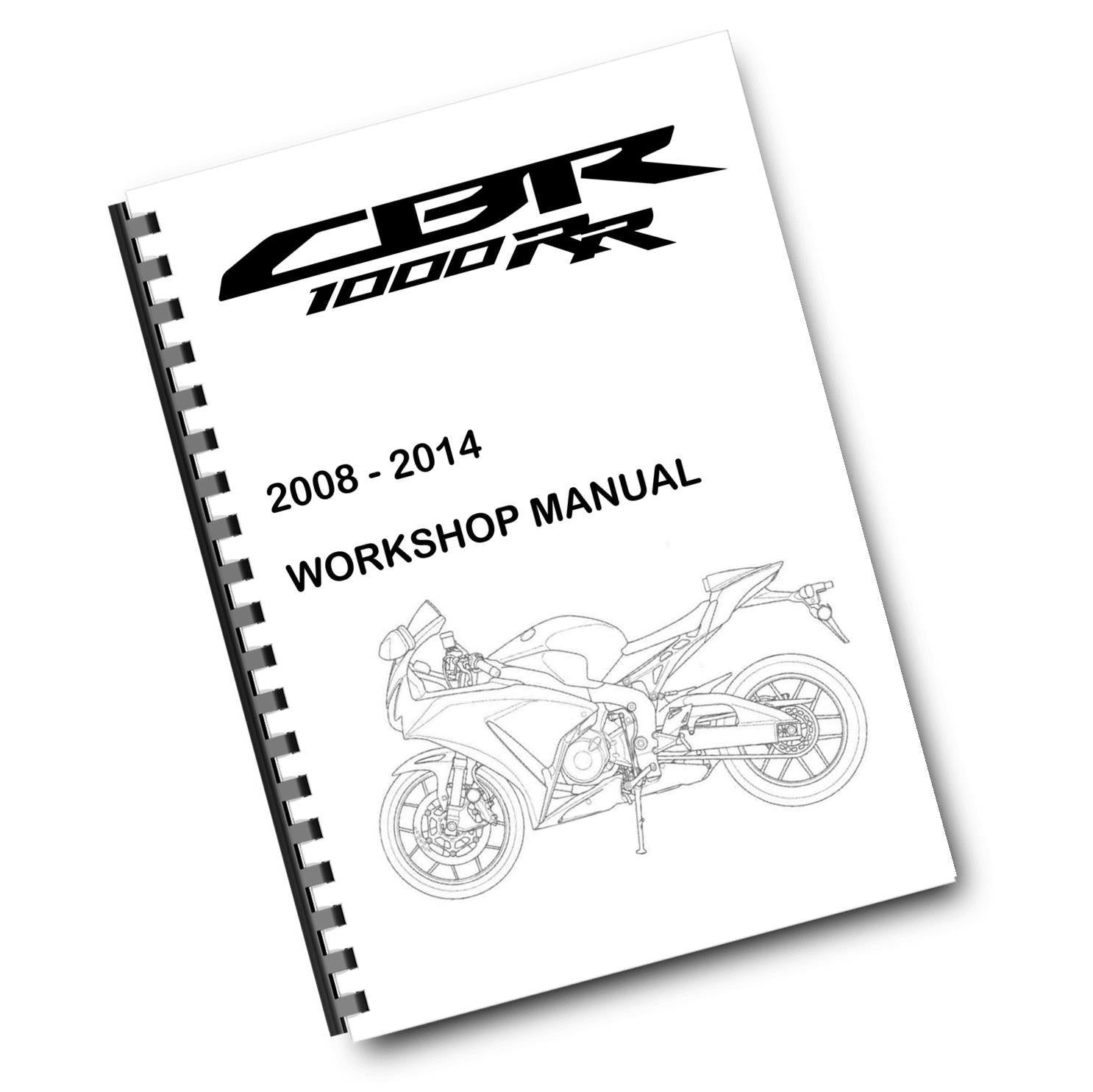 HONDA CBR1000RR SERVICE WORKSHOP MANUAL 2008 TO 2014