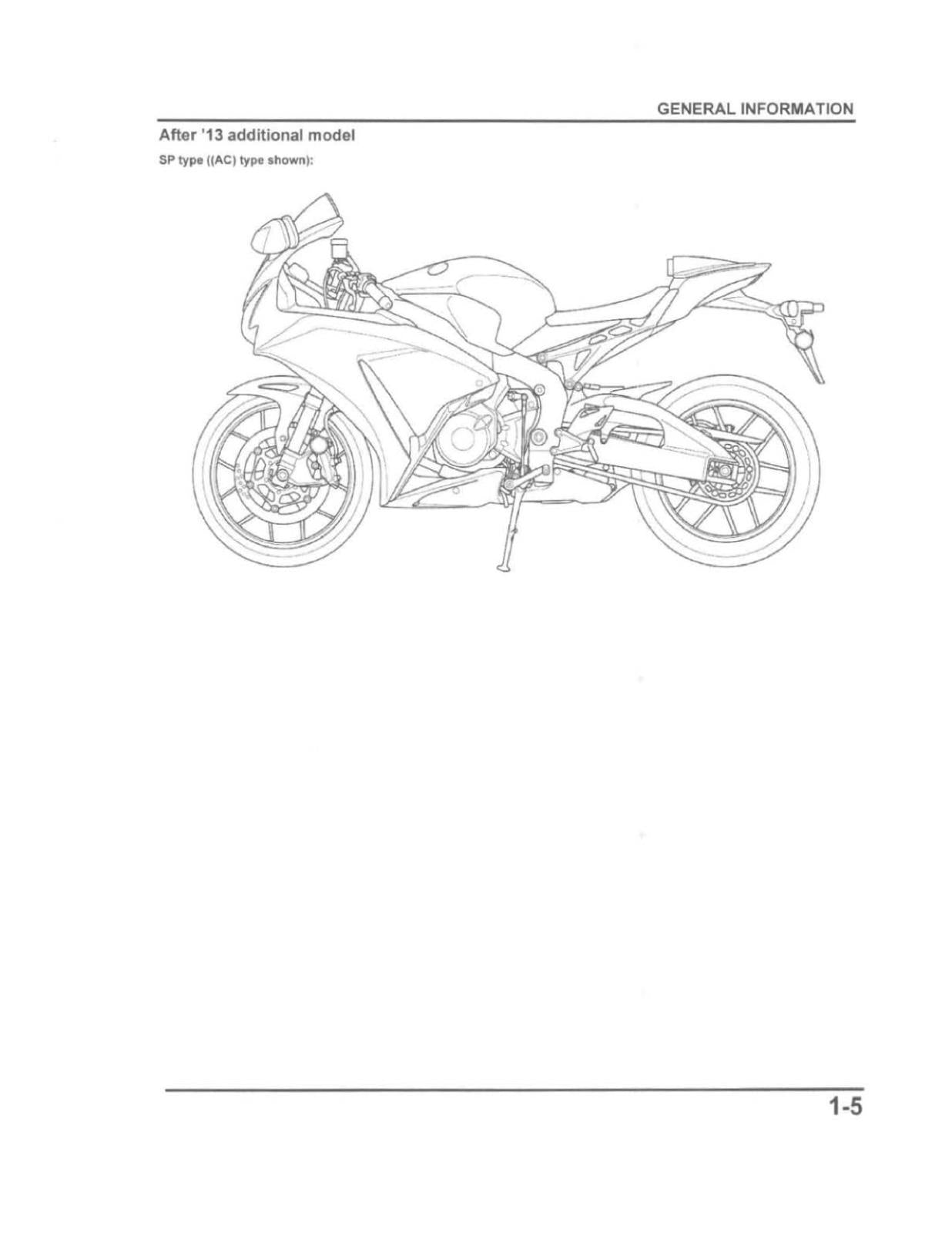 HONDA CBR1000RR SERVICE WORKSHOP MANUAL 2008 TO 2014