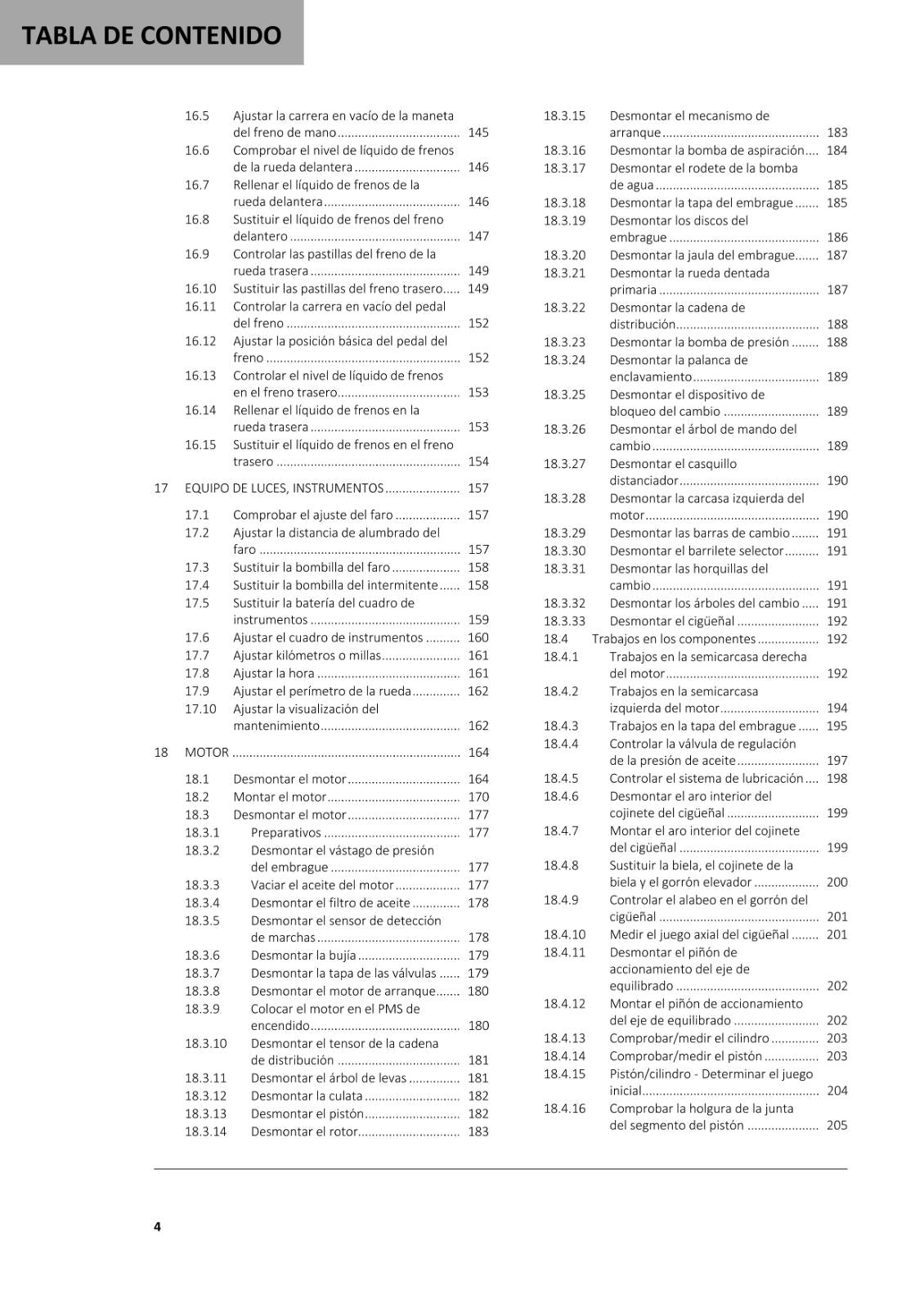 SPANISH LANGUAGE GASGAS 2021 - EC 250F - MANUAL DE REPARACION