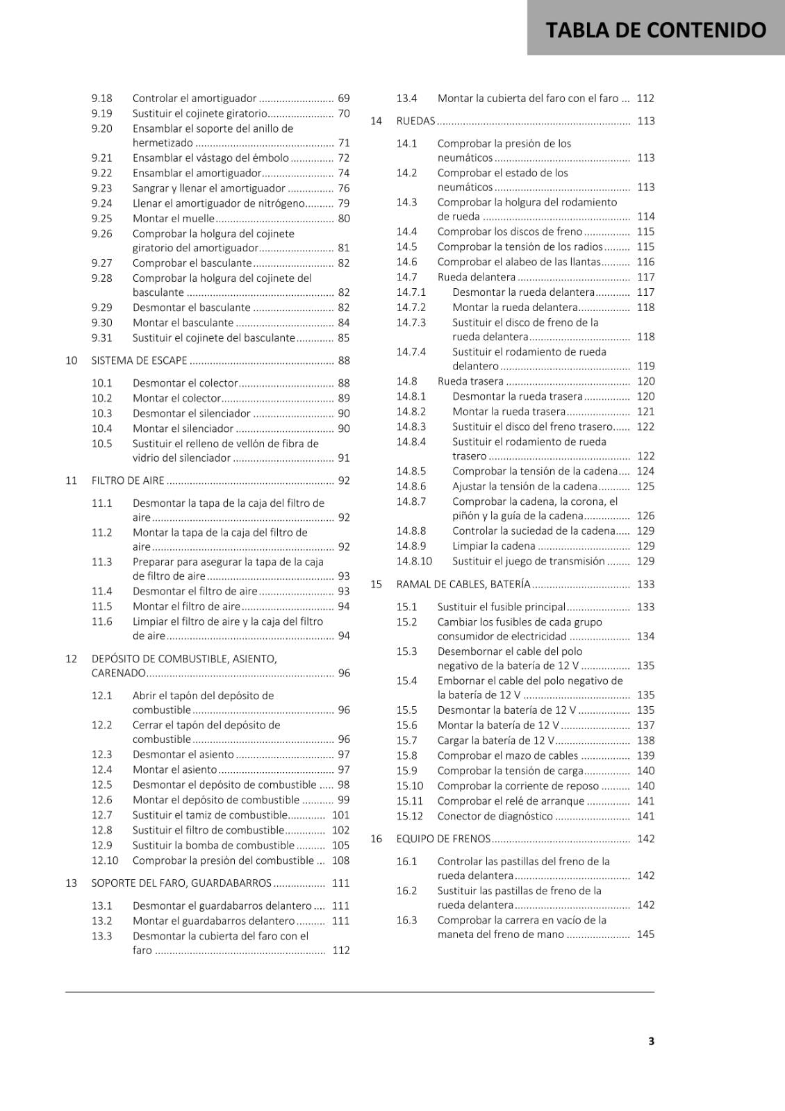 SPANISH LANGUAGE GASGAS 2021 - EC 350F - MANUAL DE REPARACION