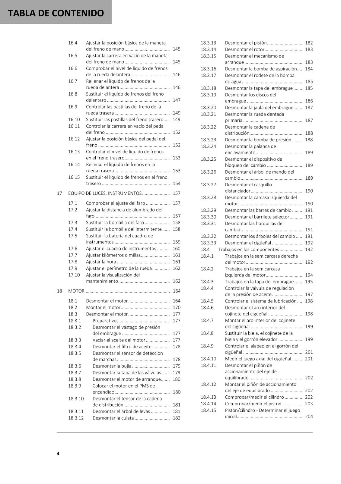 SPANISH LANGUAGE GASGAS 2021 - EC 350F - MANUAL DE REPARACION