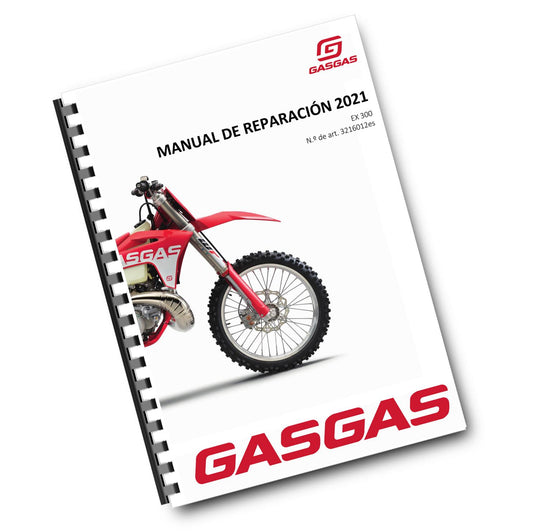 SPANISH LANGUAGE GASGAS 2021 - EX 300 - MANUAL DE REPARACION
