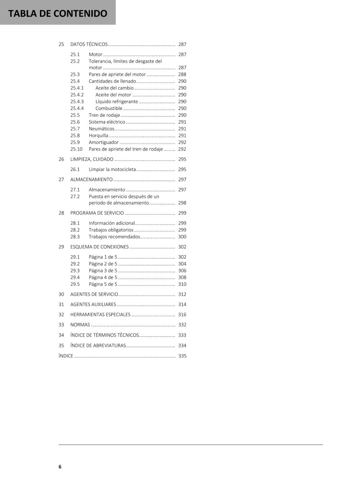 SPANISH LANGUAGE GASGAS 2021 - EX 300 - MANUAL DE REPARACION