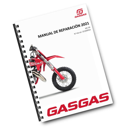 SPANISH LANGUAGE GASGAS 2021 - MC 50 - MANUAL DE REPARACION