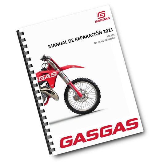 SPANISH LANGUAGE GASGAS 2021 - MC 125 - MANUAL DE REPARACION