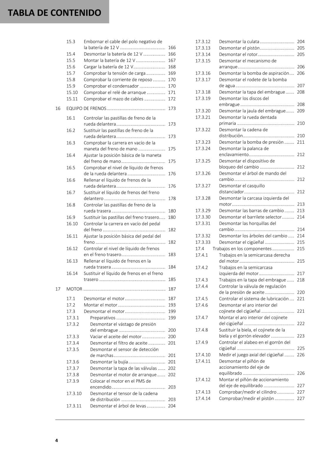 SPANISH LANGUAGE GASGAS 2021 - MC EX 250F - MANUAL DE REPARACION