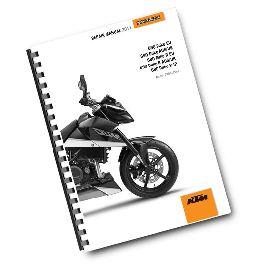KTM 2011 - 690 DUKE R  - WORKSHOP SERVICE REPAIR MANUAL