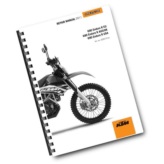 KTM 2011 - 690 ENDURO R EU AUS UK USA  - WORKSHOP SERVICE REPAIR MANUAL
