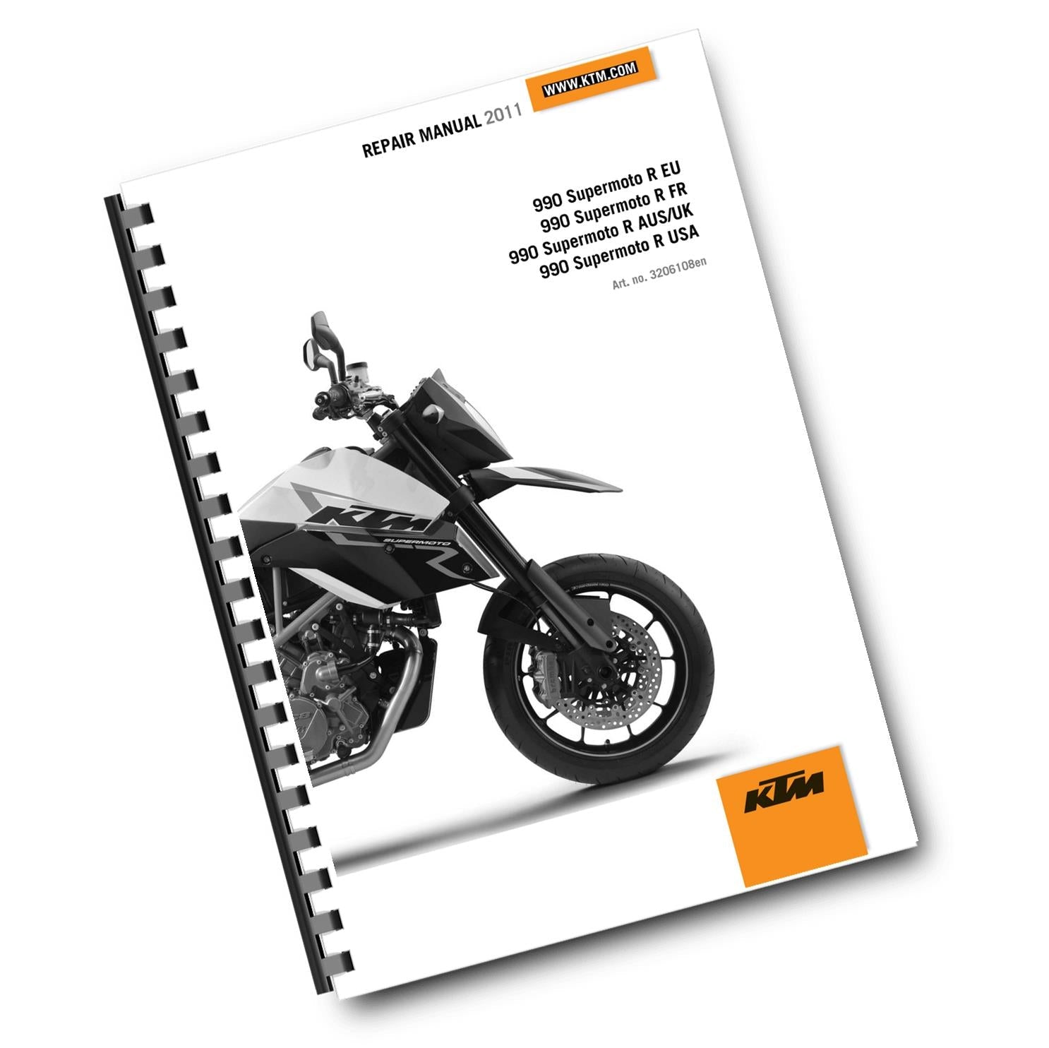 KTM 2011 - 990 SUPERMOTO R EU FR AUS UK USA  - WORKSHOP SERVICE REPAIR MANUAL