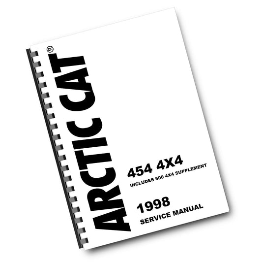 1998 ARCTIC CAT 454 500 4X4 - WORKSHOP REPAIR MANUAL