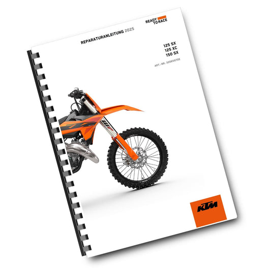 GERMAN - KTM 2025 - 125 150 SX XC  - REPARATURANLEITUNG