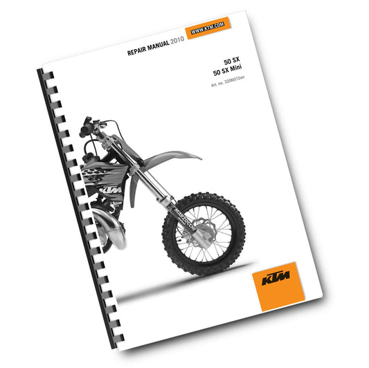 KTM 2010 50 SX MINI - WORKSHOP SERVICE REPAIR
