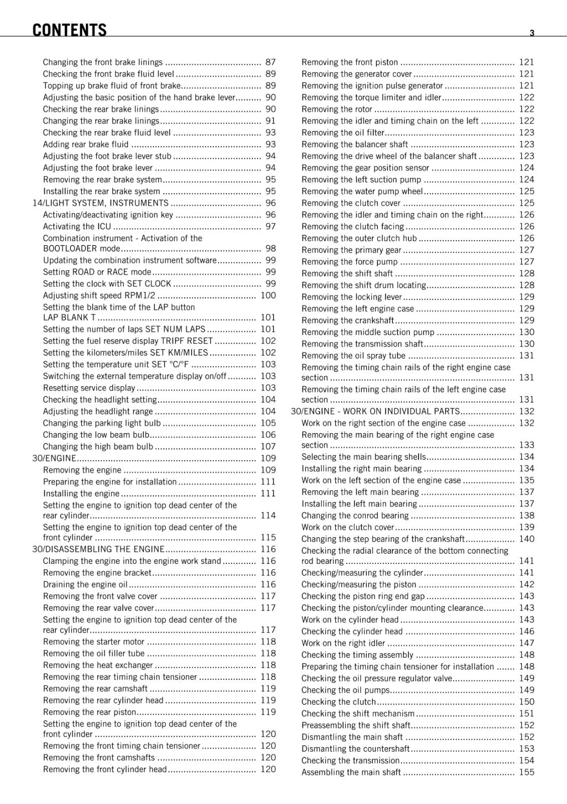 KTM 2010 - 1190 RC8 R - EU AUS UK FR JP USA - WORKSHOP SERVICE REPAIR MANUAL