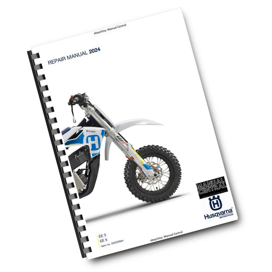 HUSQVARNA 2024 - EE 3 5 - REPAIR WORKSHOP SERVICE MANUAL REPRINTED