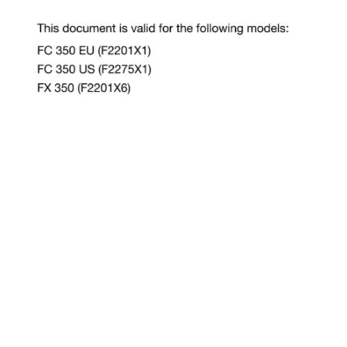 HUSQVARNA 2024 - FC FX 350 - REPAIR WORKSHOP SERVICE MANUAL