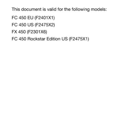 HUSQVARNA 2024 - FC FX 450 ROCKSTAR EDITION - REPAIR WORKSHOP SERVICE MANUAL