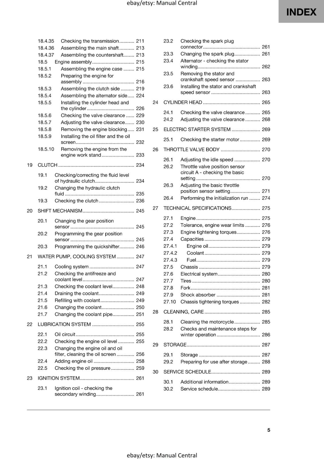 HUSQVARNA 2024 - FE 250 EU CN - REPAIR WORKSHOP SERVICE MANUAL