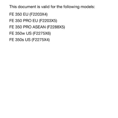 HUSQVARNA 2024 - FE 350 PRO 350w 350s - REPAIR WORKSHOP SERVICE MANUAL