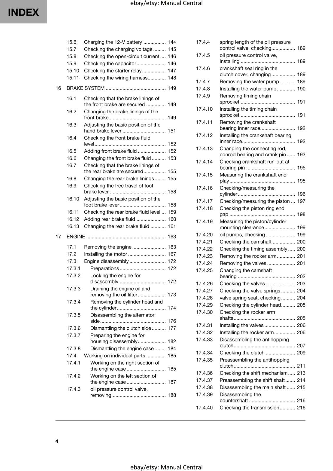 HUSQVARNA 2024 - FS 450 - REPAIR WORKSHOP SERVICE MANUAL