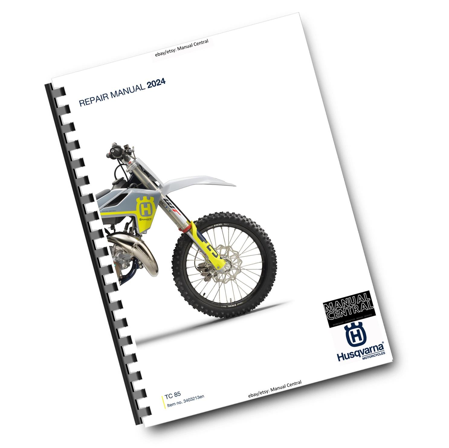 HUSQVARNA 2024 - TC 85 - REPAIR WORKSHOP SERVICE MANUAL