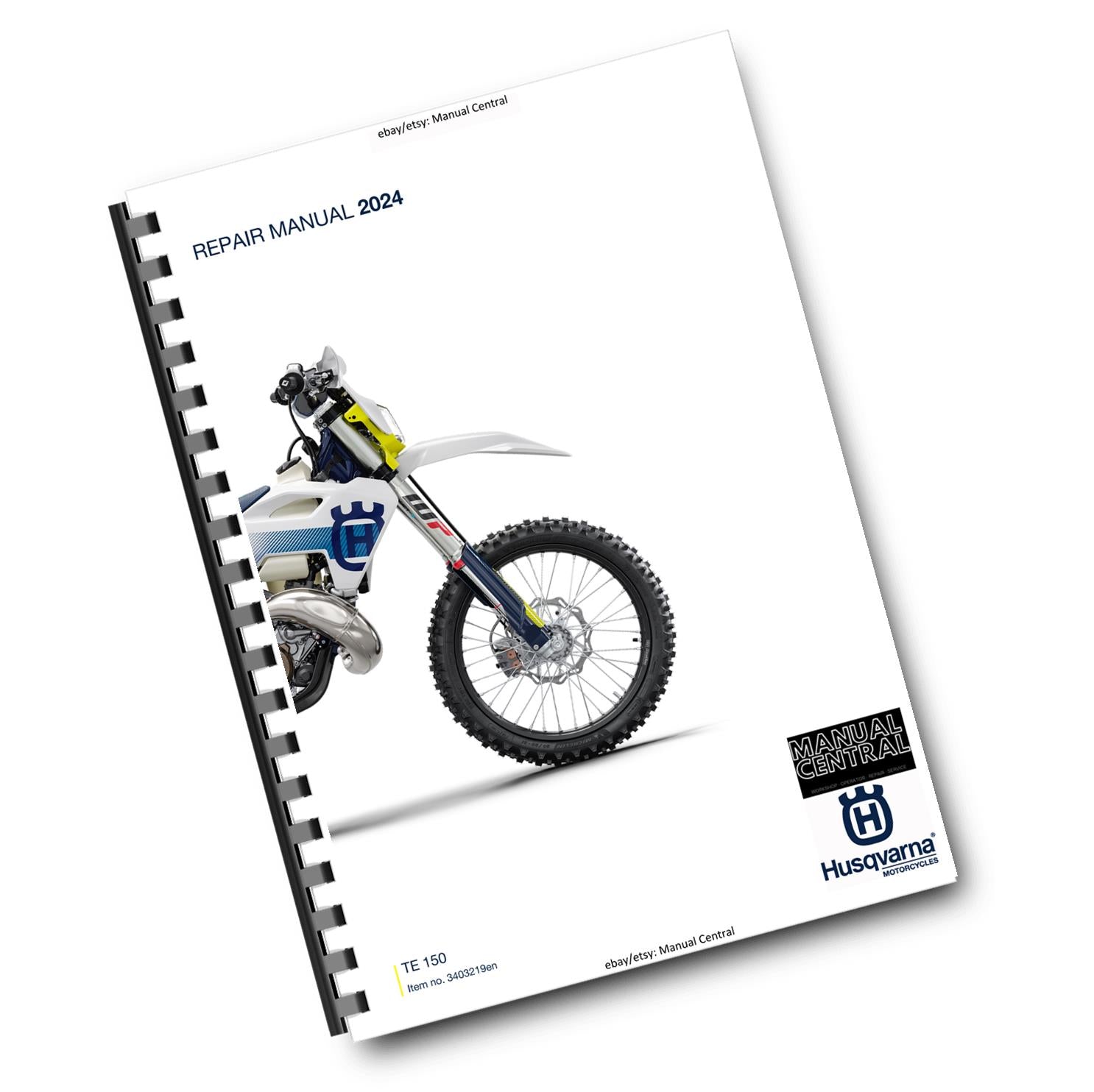 HUSQVARNA 2024 - TE 150 EU US - REPAIR WORKSHOP SERVICE MANUAL