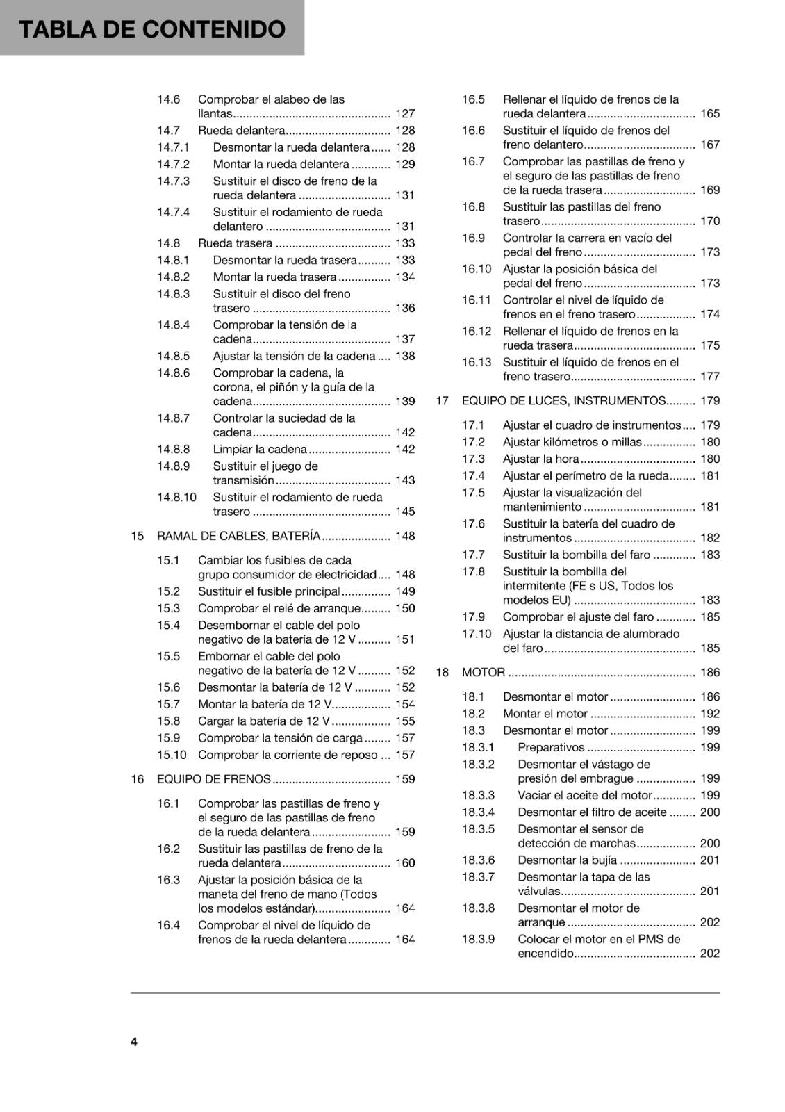 SPANISH LANGUAGE - HUSQVARNA 2022 - FE 350 350s ROCKSTAR -  MANUAL DE REPARACION