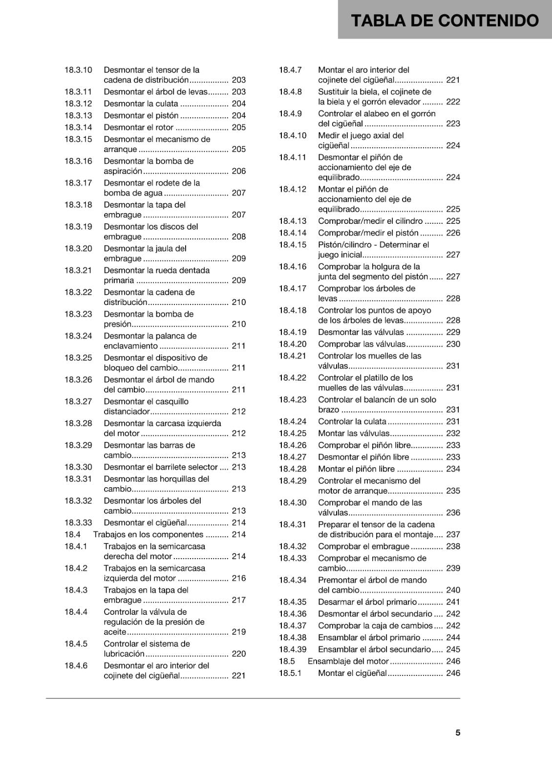 SPANISH LANGUAGE - HUSQVARNA 2022 - FE 350 350s ROCKSTAR -  MANUAL DE REPARACION