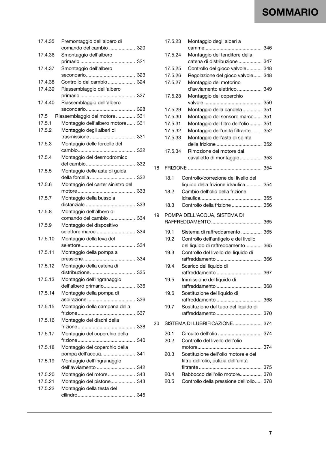 ITALIAN - HUSQVARNA 2022 - FC FX 350 EU US - MANUALE DI RIPARAZIONE